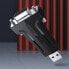 Фото #10 товара Adapter konwerter przejściówka DB9 RS-232 na USB - czarny
