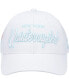 Фото #3 товара Men's x Uninterrupted White New York Nets Logo Snapback Hat