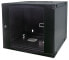 Фото #2 товара Intellinet Network Cabinet - Wall Mount (Double Section Hinged Swing Out) - 9U - Usable Depth 235mm/Width 465mm - Black - Flatpack - Max 30kg - Swings out for access to back of cabinet when installed on wall - 19" - Parts for wall install (eg screws/rawl plugs) not