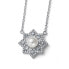 Charming necklace with zircons Wishful 12247