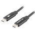 ფოტო #1 პროდუქტის LANBERG 2.0 1.8 m USB-C Cable