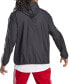 ფოტო #2 პროდუქტის Men's Essentials Woven Three-Stripes Logo Windbreaker