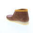 Фото #11 товара Clarks Wallabee Boot 26163074 Mens Brown Suede Lace Up Chukkas Boots