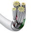 Superior kabel przewód USB Iphone Lightning 2.4A 25cm Biały