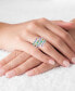 ფოტო #2 პროდუქტის Multi Color Baguette Cubic Zirconia Ring (4 1/3 ct. t.w.) in Sterling Silver