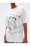 Фото #14 товара Футболка Koton Snoopy Oversize Tee