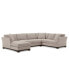 Фото #2 товара Elliot II 138" Fabric 3-Pc. Chaise Sectional, Created for Macy's