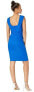 Фото #2 товара Nicole Miller 294289 Mercury Cotton Metal Dress (Bondi Blue) Women's Dress