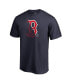 Men's Navy Boston Red Sox X-Ray T-shirt Синий, L - фото #1