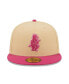 Фото #3 товара Men's Orange, Pink Chicago Cubs West Side Grounds Mango Passion 59FIFTY Fitted Hat