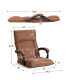 14-Position Floor Chair Lazy Sofa Adjustable Back Headrest Waist