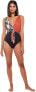 Фото #1 товара Sanctuary 273304 Women The Shade Tie Front Plunge One-Piece Black LG
