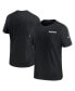 Фото #1 товара Men's Black Las Vegas Raiders 2024 Sideline Coach UV Performance T-Shirt