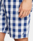 Men's Cotton Plaid Pajama Shorts