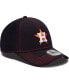Фото #3 товара Men's Navy Houston Astros Neo 39THIRTY Stretch Fit Hat