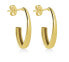 Фото #1 товара Gold hoop earrings 14/508.191/6