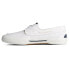 Sperry Pier Wave Slip On Womens White Sneakers Casual Shoes STS88552