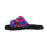 Фото #3 товара Puma Fluff Wild Slide Womens Black Casual Slippers 385276-02