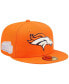 Men's Orange Denver Broncos Super Bowl XXXIII Pop Sweat 59FIFTY Fitted Hat Оранжевый, 7 3/4 - фото #1