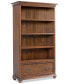 Clinton Hill Cherry Home Office Open Bookcase