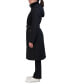 ფოტო #2 პროდუქტის Women's Belted Hooded Quilted Coat, Created for Macy's