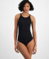 Фото #5 товара Juniors' Ribbed Halter-Neck Bodysuit