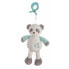 Rattle Cuddly Toy Panda bear Turquoise 25cm