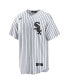 Фото #3 товара Men's Luis Robert White Chicago White Sox Replica Player Name Jersey