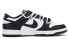 【定制球鞋】 Nike Dunk Low 礼盒 熊猫 高街 低帮 板鞋 GS 黑白 / Кроссовки Nike Dunk Low CW1590-100