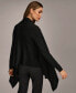 Фото #3 товара Women's Long-Sleeve Drape-Front Cardigan
