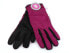 Фото #1 товара Touch Point Touch Compatible Gloves in Fuchsia Sz L $48