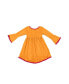 Baby Girls Pom-Pom-Trim Hi-Low Dress