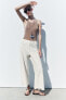 Zw collection embroidered trousers