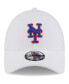 Фото #3 товара Men's White New York Mets League II 9FORTY Adjustable Hat