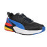 Фото #2 товара Puma Vis2k Lace Up Mens Black Sneakers Casual Shoes 39549501