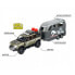 MAJORETTE Grand Series Gs Land Rover With T -Entra -Light Horses And Sounds 25 cm