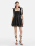 Фото #1 товара Women's Sequined Flowy Mini Dress