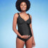 Фото #1 товара Tie Strap One Piece Maternity Swimsuit - Isabel Maternity by Ingrid & Isabel