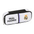 Фото #2 товара Школьный пенал Real Madrid C.F. Чёрный Белый (22 x 5 x 8 cm)
