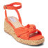 BEACH by Matisse Ibiza Espadrille Wedge Womens Orange Casual Sandals IBIZA-867
