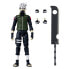 ANIME Heroes Naruto With Accessories Hatake Kakashi Fourth Great Ninja War figure