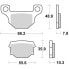 Фото #2 товара SBS P203-HM Brake Pads