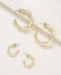 ფოტო #2 პროდუქტის Reign Hoop Earring Set