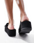 Фото #6 товара ASOS DESIGN Taxon buckle flatform mule sandals in black