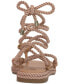 Фото #3 товара Women's Mabry Lace-Up Flat Sandals, Created for Macy's