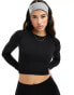 Фото #6 товара ASOS 4505 Icon seamless rib long sleeve crop top