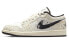 Фото #1 товара Кроссовки Nike Air Jordan 1 Low Brushstroke (Серый)