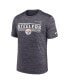 Фото #3 товара Men's Anthracite Pittsburgh Steelers Yardline Velocity Performance T-shirt
