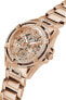 Фото #3 товара Guess Damen Multifunkion Armbanduhr Queen rosegold 40 mm GW0464L3