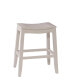 Fiddler Backless Non-Swivel Counter Height Stool Белый - фото #1